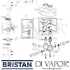 Bristan Artisan Concealed Shower Valve Adjustable Riser Spares